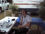 Tony, at the workstation of doooom