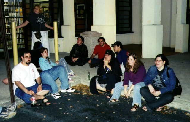 We waited a while for a table at the restaurant Sunday night.
