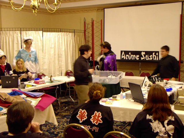 Iron Cosplay contest. The Secret Ingredient: Toilet brushes.