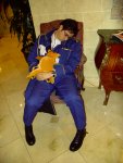 Juan, caught napping