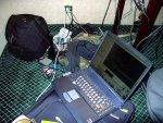 August 02 2004 17:16:07. - Kin's laptop, running Gentoo Linux o/