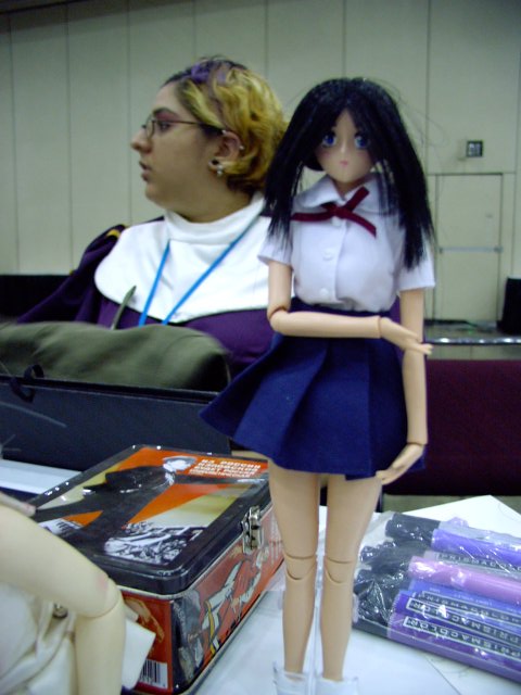 August 02 2004 17:17:07. - D and one of her dolls