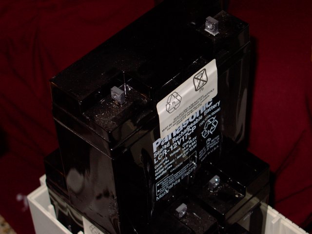 A VERY dead UPS battery on Valentine's day! Nothing says love like lead sulfate!