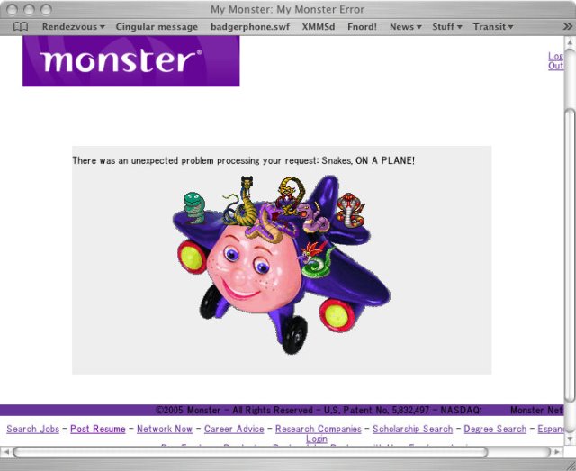 monster error