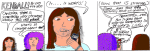 Probably my favorite, artwork-wise, out of the whole bunch. However, my depiction of Nextel as functional is NO LONGER ACCURATE. It may have been back when I drew this, but NOT NOW! They have fallen to the DARK SIDE of wireless! "Nextel - It's how business gets F[nord]ed."