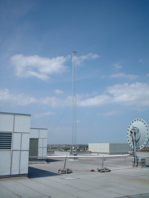 And thus, the tiny people returned to normal size and departed... leaving behind one excellent tower, ready for the antennas.