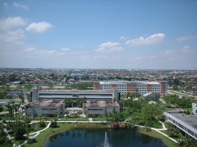 Looking north. Downtown Fort Lauderdale's visible!