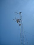 The second of three bays is mounted...