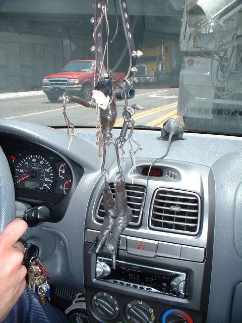 The nifty.. thingy.. in Brennan's car